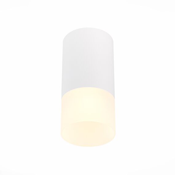 ST100.512.01 Светильник потолочный Белый GU10 1*50W IP20 D64xH131 220V Без ламп Накладные светильники, изображение 3