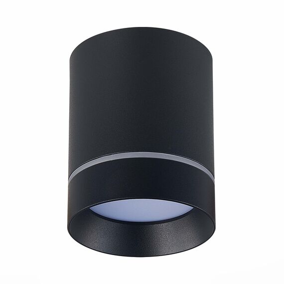 ST115.442.12 Светильник потолочный Черный LED 1*12W 4000K 840Lm Ra>90 120° IP20 D79xH100 170-240V Накладные светильники, изображение 4