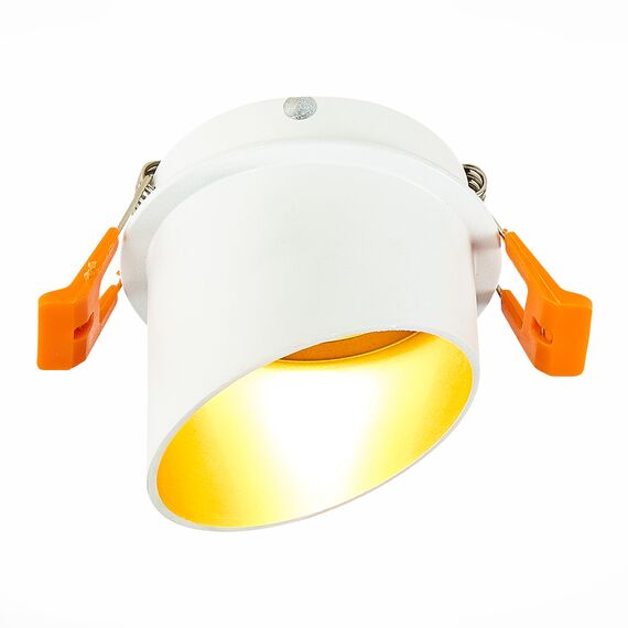 ST214.508.01 Св-к встр. Белый GU10 1*50W  IP20 L68xW68xH68 220V Без ламп Встраиваемые светильники, изображение 3