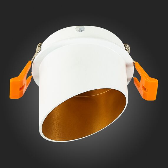 ST214.508.01 Св-к встр. Белый GU10 1*50W  IP20 L68xW68xH68 220V Без ламп Встраиваемые светильники, изображение 5