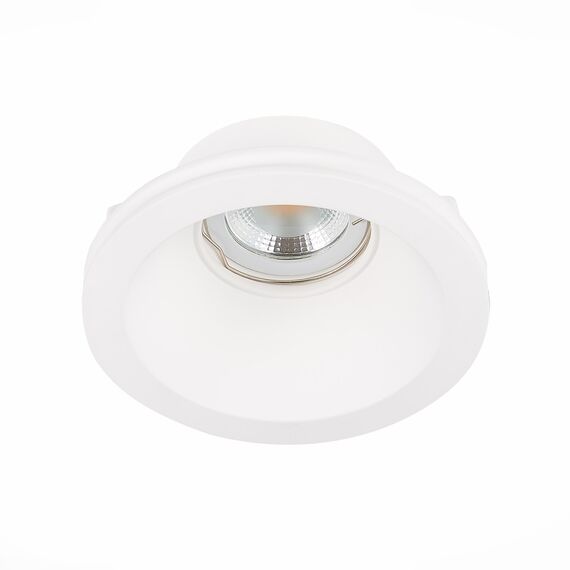 ST254.308.01 Св-к встр. из гипса Белый GU10 1*50W  IP20 D120xH50 180-240V Без ламп Встраиваемые светильники, изображение 12