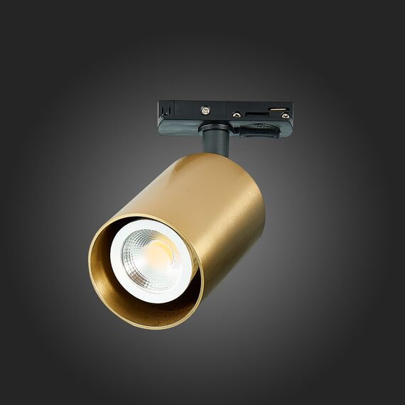 ST302.206.01 Св-к трек. Золотистый GU10 1*50W  IP20 L100xW70xH172 220V Без ламп BASE, изображение 8
