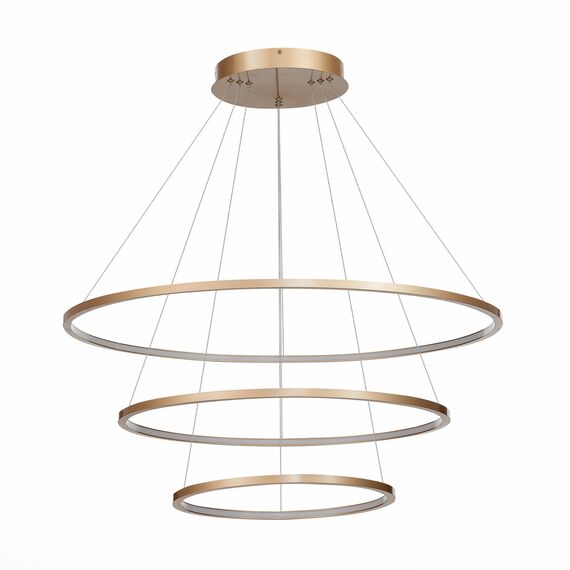 ST603.243.114 Светильник подвесной ST-Luce Золотистый/Белый LED 1*114W 4000K Подвесные светильники, изображение 4