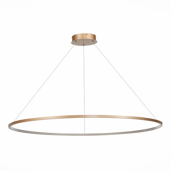 ST603.243.57 Светильник подвесной ST-Luce Золотистый/Белый LED 1*57W 4000K Подвесные светильники, изображение 4