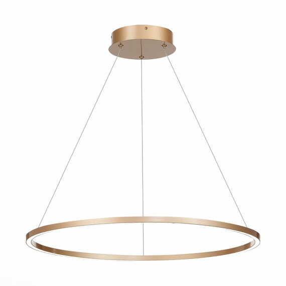 ST605.243.34 Светильник подвесной ST-Luce Золотистый/Белый LED 1*34W 4000K Подвесные светильники, изображение 3