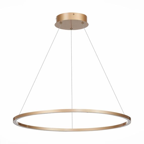 ST605.243.34 Светильник подвесной ST-Luce Золотистый/Белый LED 1*34W 4000K Подвесные светильники, изображение 4