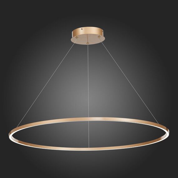 ST605.243.46 Светильник подвесной ST-Luce Золотистый/Белый LED 1*46W 4000K Подвесные светильники, изображение 2