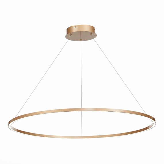 ST605.243.46 Светильник подвесной ST-Luce Золотистый/Белый LED 1*46W 4000K Подвесные светильники, изображение 3