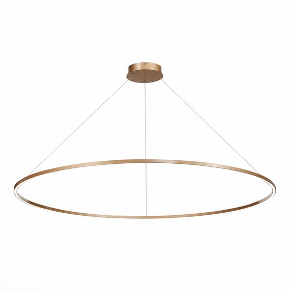 ST605.243.72 Светильник подвесной ST-Luce Золотистый/Белый LED 1*72W 4000K Подвесные светильники, изображение 3