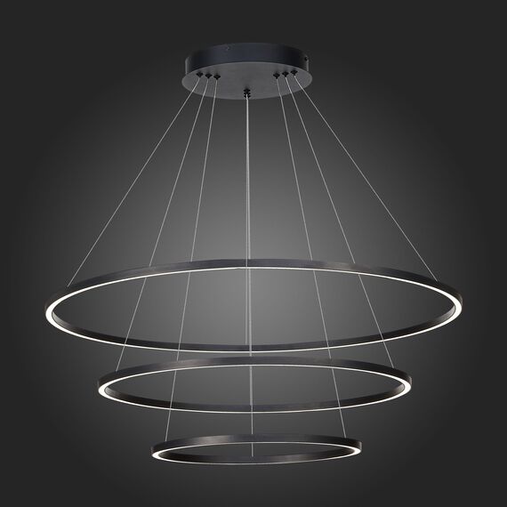 ST605.443.114 Светильник подвесной ST-Luce Черный/Белый LED 1*114W 4000K Подвесные светильники, изображение 2