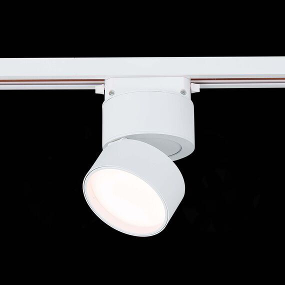 ST651.536.09 Св-к трек. Белый LED 1*9W 3000K 720Lm Ra&gt;90 120° IP20 D85xH122 170-240VV BASE