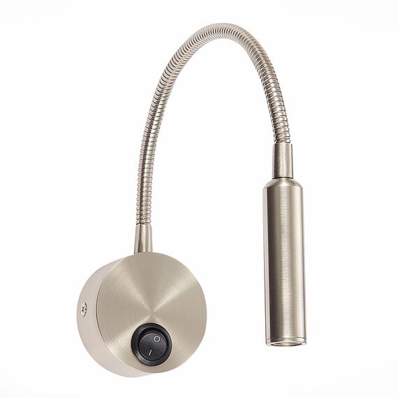 ST653.131.01 Светильник настенный ST-Luce Никель/Никель LED 1*3W 3000K Настенные светильники, изображение 6