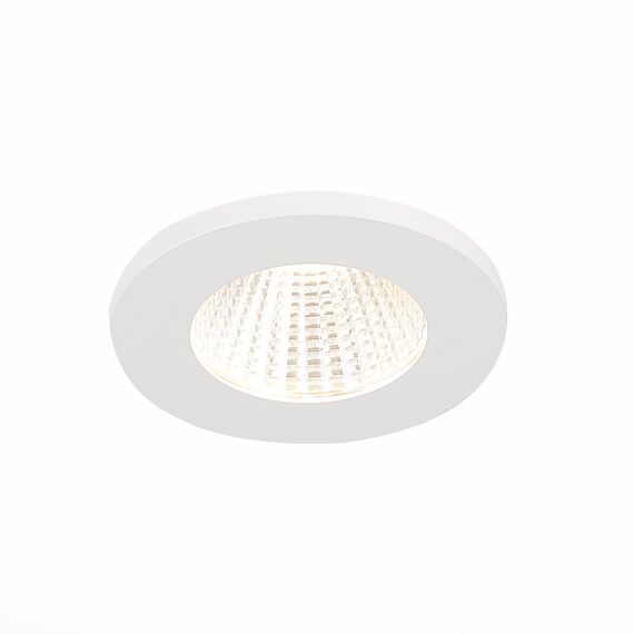 ST704.538.10 Св-к встр. Белый LED 1*10W 3000K 900Lm Ra>90 38° IP20 D80xH60 170-240V Встраиваемые светильники, изображение 4