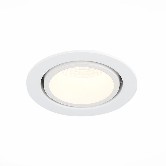 ST705.548.10 Св-к встр. Белый LED 1*10W 4000K 750Lm Ra>90 38° IP20 D102xH85 170-240V Встраиваемые светильники, изображение 4