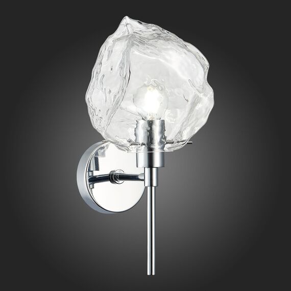 SL1175.101.01 Бра ST-Luce Хром/Прозрачный E14 1*40W PORTICI, изображение 2