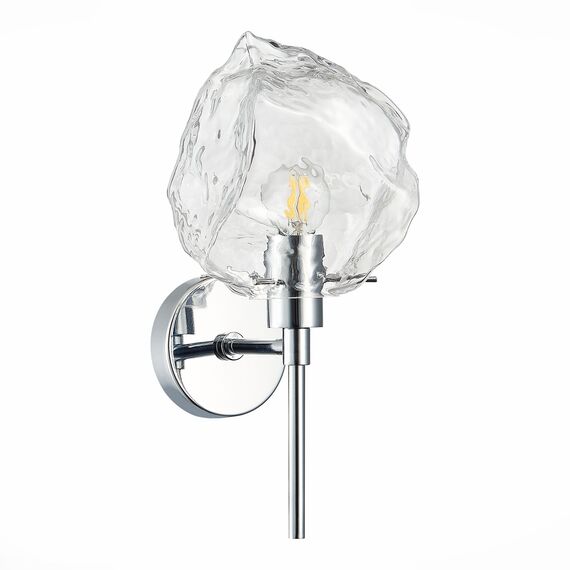SL1175.101.01 Бра ST-Luce Хром/Прозрачный E14 1*40W PORTICI, изображение 6