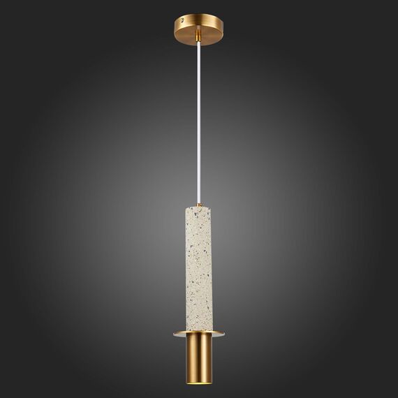 SL1211.513.01 Подвес ST-Luce Золотистый/Белый, Золотистый GU10 1*5W VARESE, изображение 2