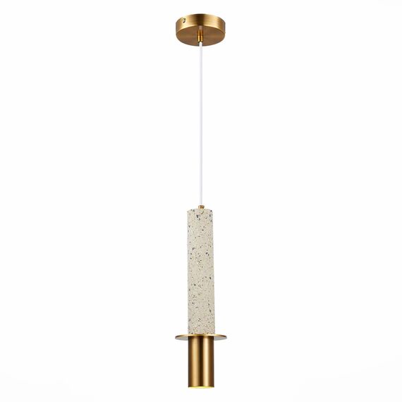 SL1211.513.01 Подвес ST-Luce Золотистый/Белый, Золотистый GU10 1*5W VARESE, изображение 3