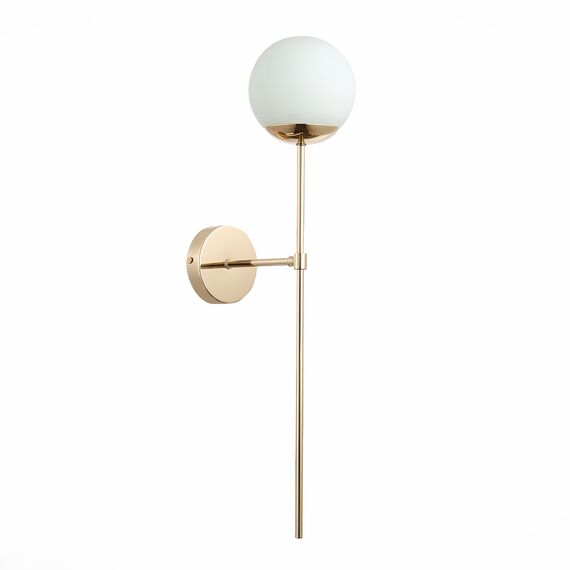 SL1504.201.01 Бра ST-Luce Французское золото/Белый E27 1*60W AVELLINO, изображение 4