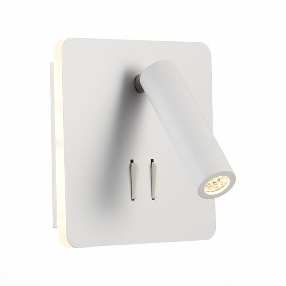 SL1586.531.01 Светильник настенный Белый LED 1*9W 3000K 624Lm Ra>80  IP20 L-xW140xH140 170-240V Настенные светильники, изображение 3