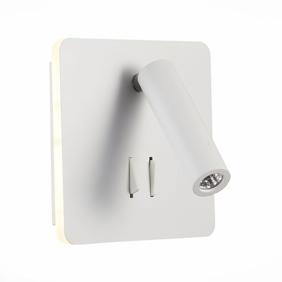 SL1586.531.01 Светильник настенный Белый LED 1*9W 3000K 624Lm Ra>80  IP20 L-xW140xH140 170-240V Настенные светильники, изображение 4