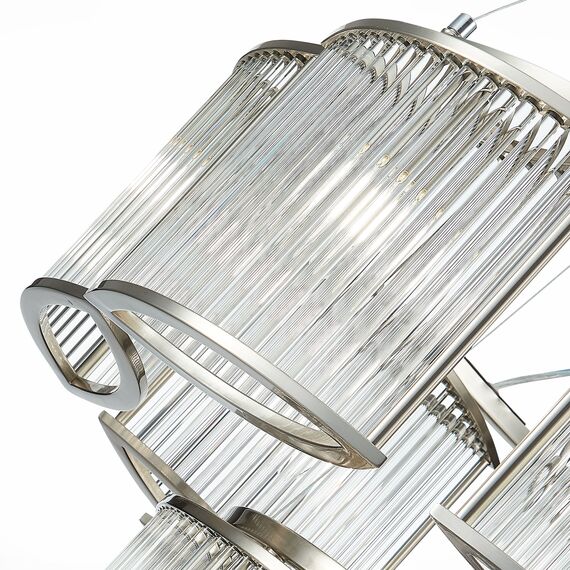 SL1627.103.11 Люстра подвесная ST-Luce Хром/Прозрачный E14 11*40W VELLETRI, изображение 12