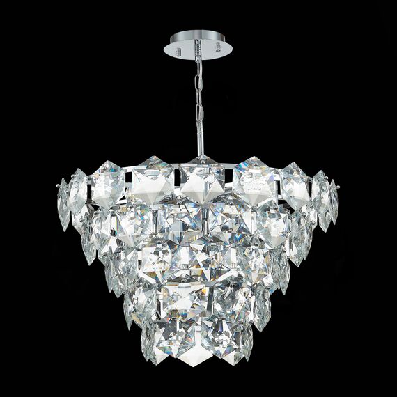 SL1631.103.09 Люстра подвесная ST-Luce Хром/Прозрачный E14 9*40W VITERBO, изображение 4