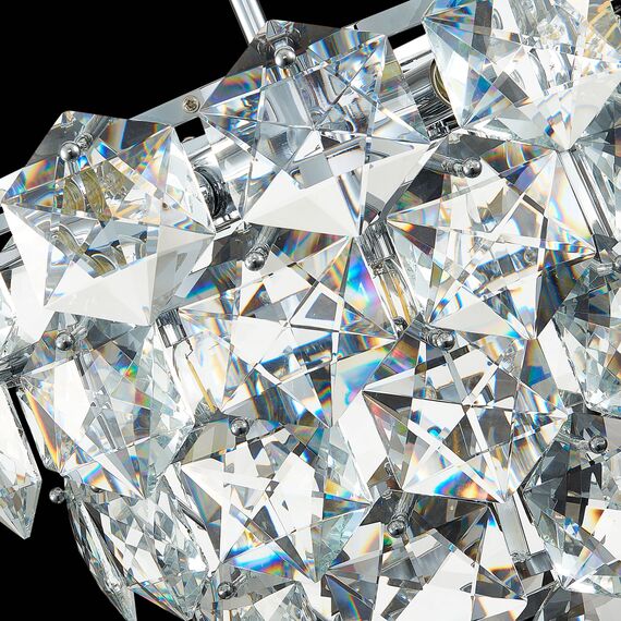 SL1631.103.09 Люстра подвесная ST-Luce Хром/Прозрачный E14 9*40W VITERBO, изображение 10