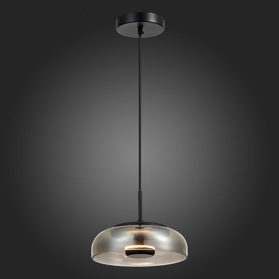 SL6002.403.01 Подвес ST-Luce Черный/Дымчатый LED 1*7W 4000K LAZIO, изображение 2