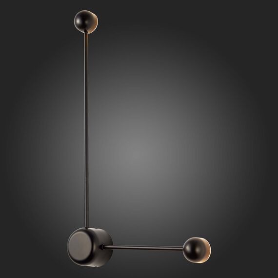 SL6003.401.02 Светильник настенный ST-Luce Черный/Черный LED 2*4W 4000K Настенные светильники, изображение 2