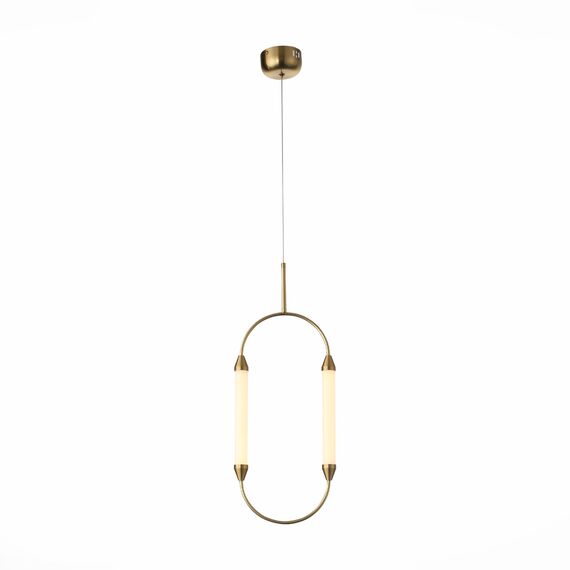 SL6004.303.02 Подвес ST-Luce Латунь/Белый LED 2*4W 3000K OLBIA, изображение 5