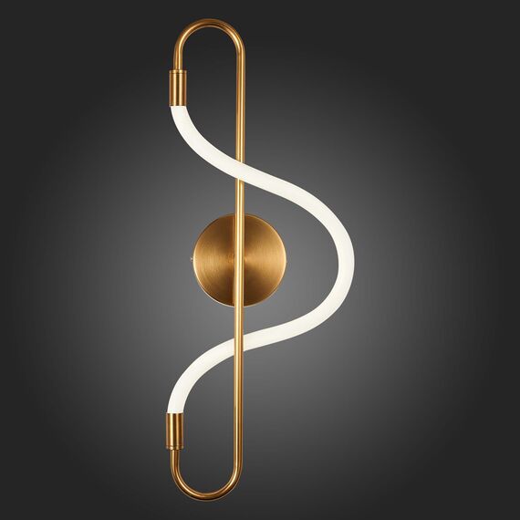 SL6102.301.10 Светильник настенный ST-Luce Латунь/Белый LED 1*10W 4000K SAGRATO, изображение 2