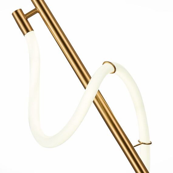 SL6102.303.16 Светильник подвесной ST-Luce Латунь/Белый LED 1*16W 4000K SAGRATO, изображение 5