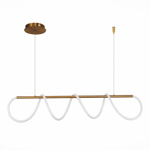 SL6102.303.45 Светильник подвесной ST-Luce Латунь/Белый LED 1*45W 4000K SAGRATO, изображение 4