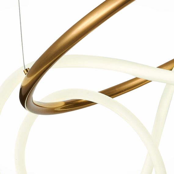 SL6102.303.55 Светильник подвесной ST-Luce Латунь/Белый LED 1*35W 4000K SAGRATO, изображение 5