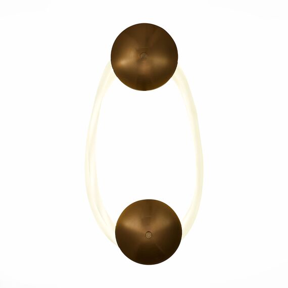 SL6102.321.30 Светильник настенный ST-Luce Латунь/Белый LED 1*30W 4000K SAGRATO, изображение 4