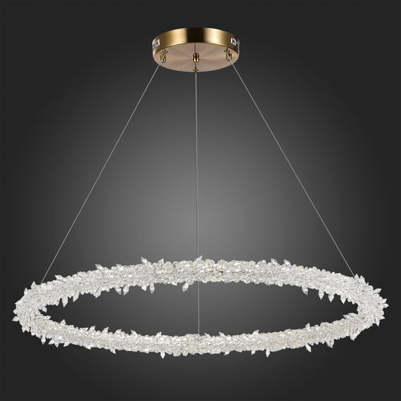 SL6105.213.01 Люстра подвесная ST-Luce Золотистый/Прозрачный LED 1*73W 3000 - 6500K Lucchero, изображение 2