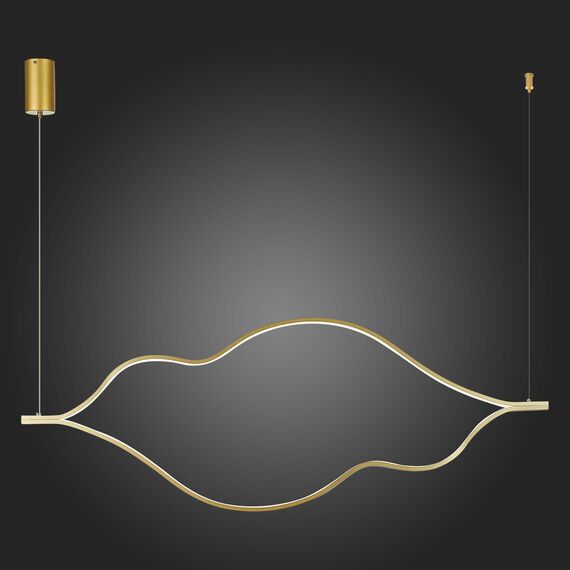 SL6106.203.65 Светильник подвесной ST-Luce Золотистый/Белый LED 1*65W 4000K CORTILE, изображение 2