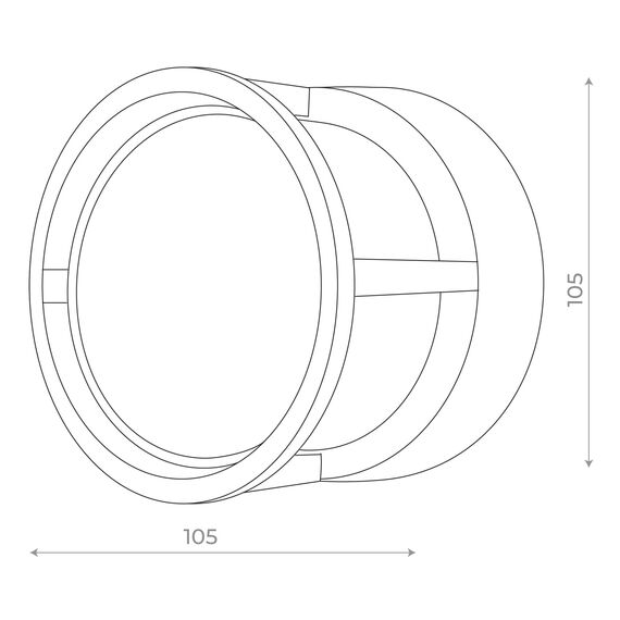 SL9504.411.01 Светильник уличный настенный ST-Luce Черный/Белый LED 1*5W 4000K ALCENO, изображение 4