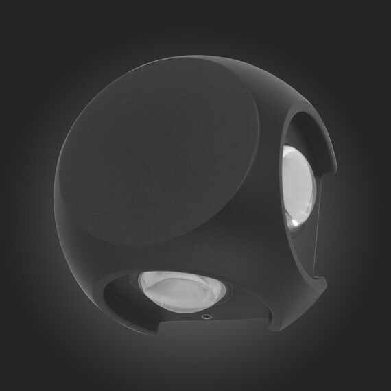 SL9505.401.01 Светильник уличный настенный ST-Luce Черный/Черный LED 1*4W 4000K VOLTI, изображение 2