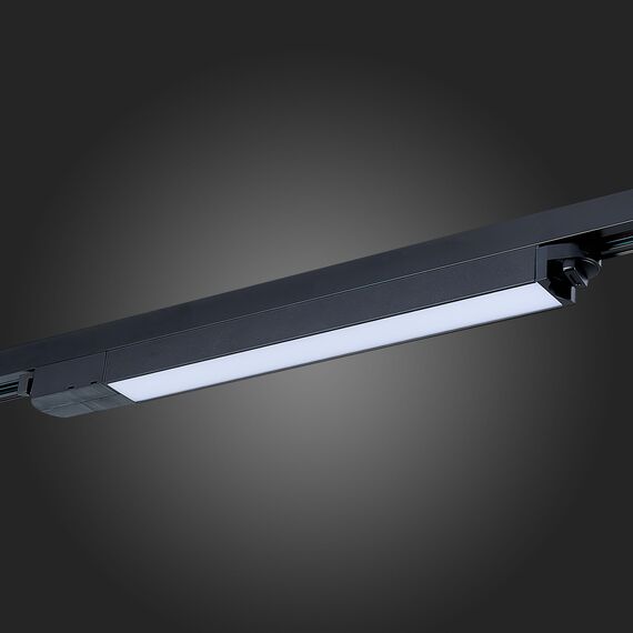 ST366.448.12 Св-к трек. Черный LED 1*12W 4000K 1 250Lm Ra>98 120 IP20 L400xW34xH33 180-240V BASE, изображение 2
