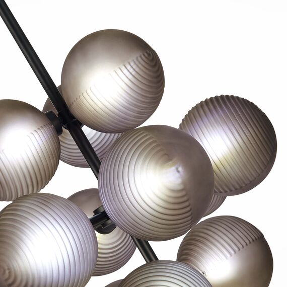 SL1184.403.13 Люстра подвесная ST-Luce Черный/Дымчатый G9 13*5W TODO, изображение 2