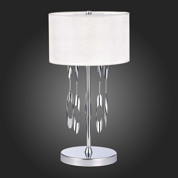 SL1353.104.01 Прикроватная лампа ST-Luce Хром/Белый E14 1*60W NETTUNO, изображение 2