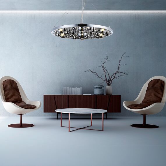 SL1510.201.01 Бра ST-Luce Французское золото/Дымчатый G9 1*5W OLMI, изображение 5