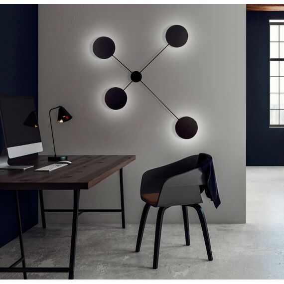 SL6006.402.06 Светильник потолочный ST-Luce Черный/Черный LED 6*5W 3000K TONDO, изображение 6