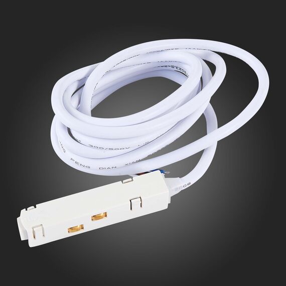 ST006.529.00 Ввод питания для магнитного шинопровода  ST-Luce Белый SKYLINE 48, изображение 2