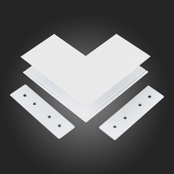 ST007.569.00 Внешний угол-соединитель для подвесного / накладного магнитного шинопровода ST-Luce Бел SKYLINE 48, изображение 2