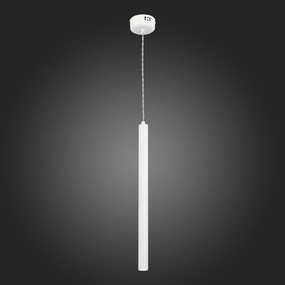 ST153.543.03 Светильник подвесной Белый LED 1*3W 4000K 255Lm Ra  IP20 D30xH1 500 180-240V Подвесные светильники, изображение 2