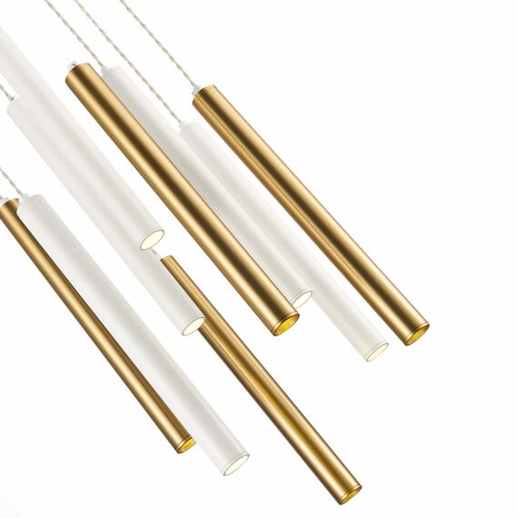 ST153.543.27 Светильник подвесной Белый LED 1*27W 4000K 2 295Lm Ra  IP20 D350xH1 500 180-240V Подвесные светильники, изображение 5