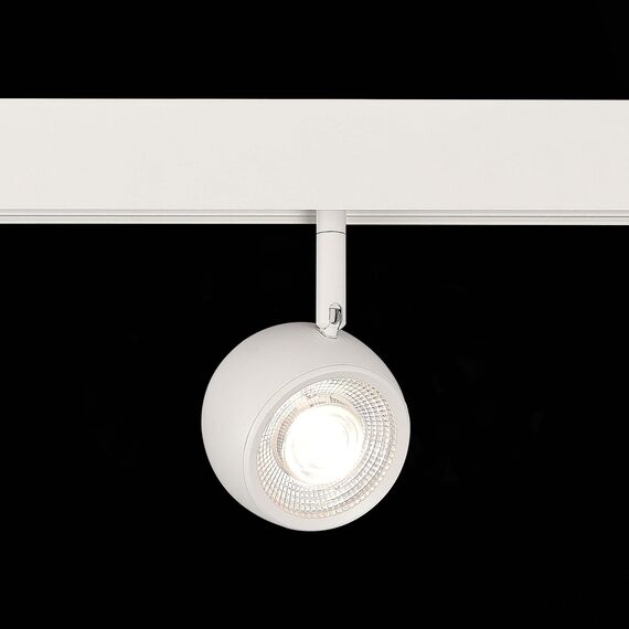 ST355.546.10 Магнитный трековый светильник Белый LED 1*10W 4000K 470Lm Ra&gt;80 36° IP20 L120xW50xH176 SKYLINE 48